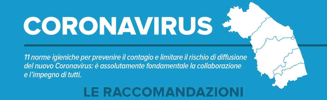 link a raccomandazioni su coronavirus